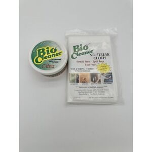 Bio Cleaner Multi Purpose Cleaner Citrus Super Size with No Streak Cloth 17.5oz